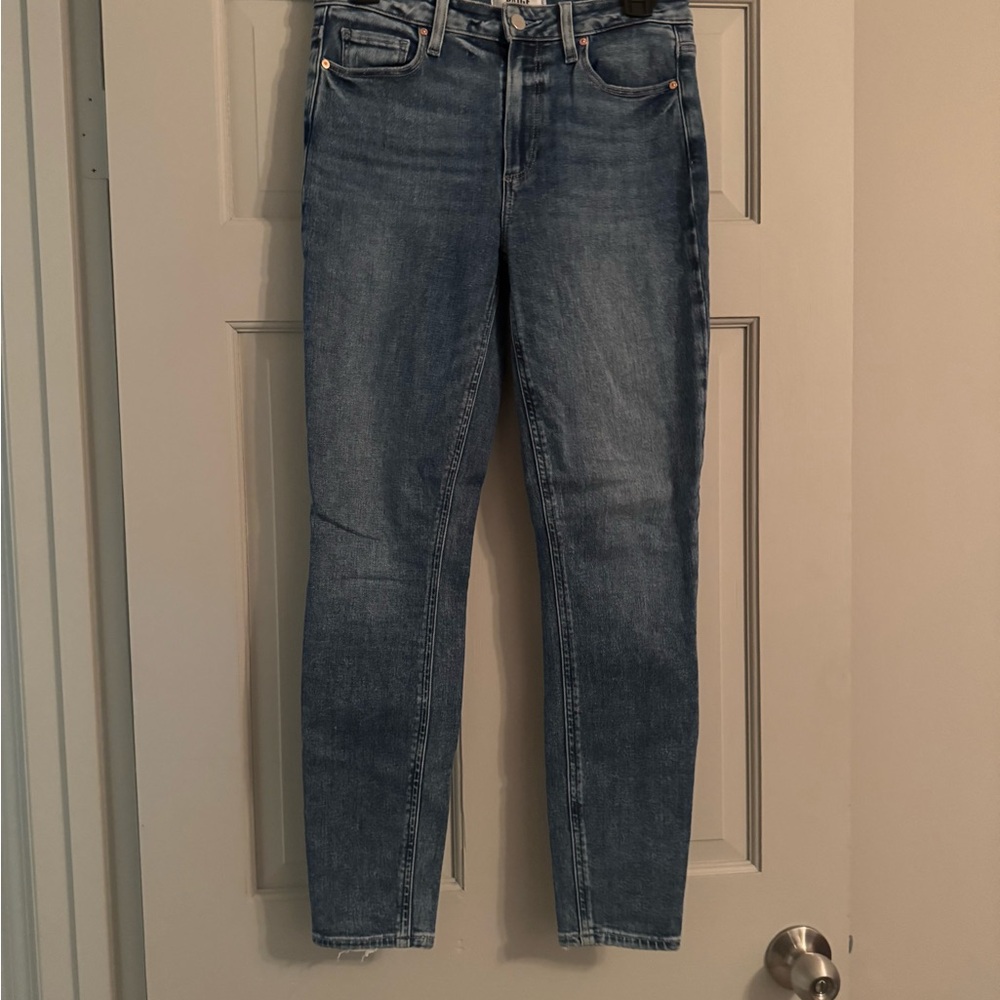PAIGE Blue Skinny Jeans